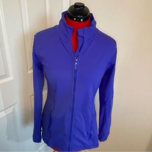 Joia Womens Workout Jacket, Size Medium, Periwinkle Blue